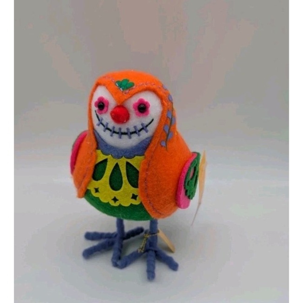 Target 2024 Dia De Muertos Halloween Featherly Friends Fabric Bird Pixan